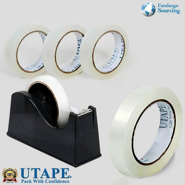 Webag & Wecover - Wholesale Tape - Clear Packing Tape 3/4 Wide ”X75Y Length