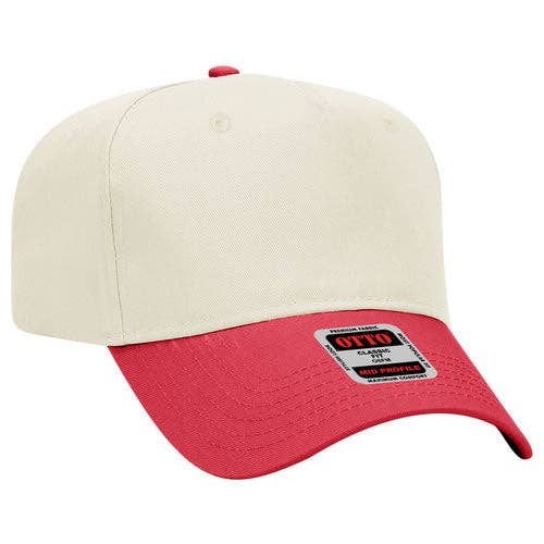 Southern N Savvy – wholesale Baseballkeps - Unisex – Röd Otto Canvaskeps
