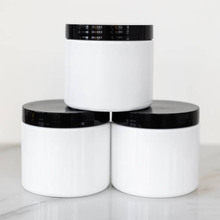 Ready-To-Label Sugar Body Scrub 16oz for wholesale by Hip & Chick Organiks