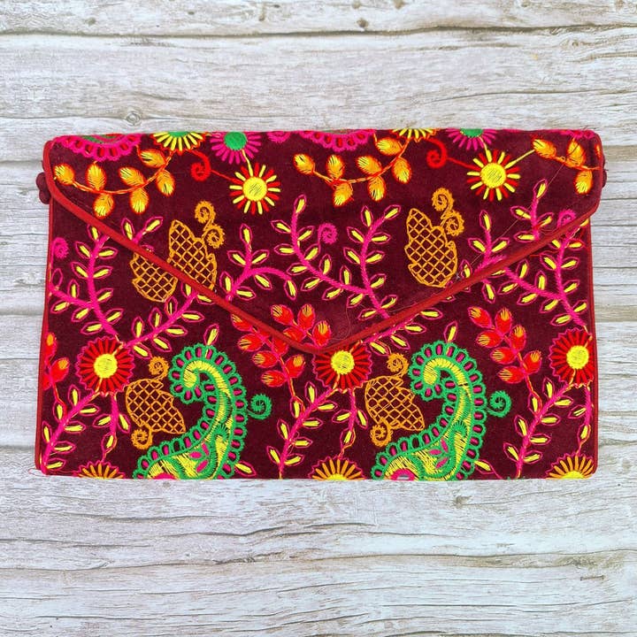Hecho a mano - Wholesale Purse/Bag Accessory - Women's - Envelope bag from India1