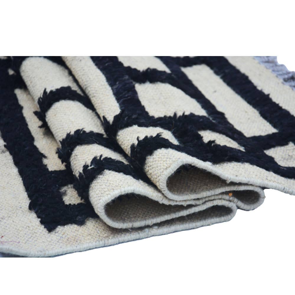 Fybernots - Wholesale Area Rug - IKAT Oushak Kilim Rug23