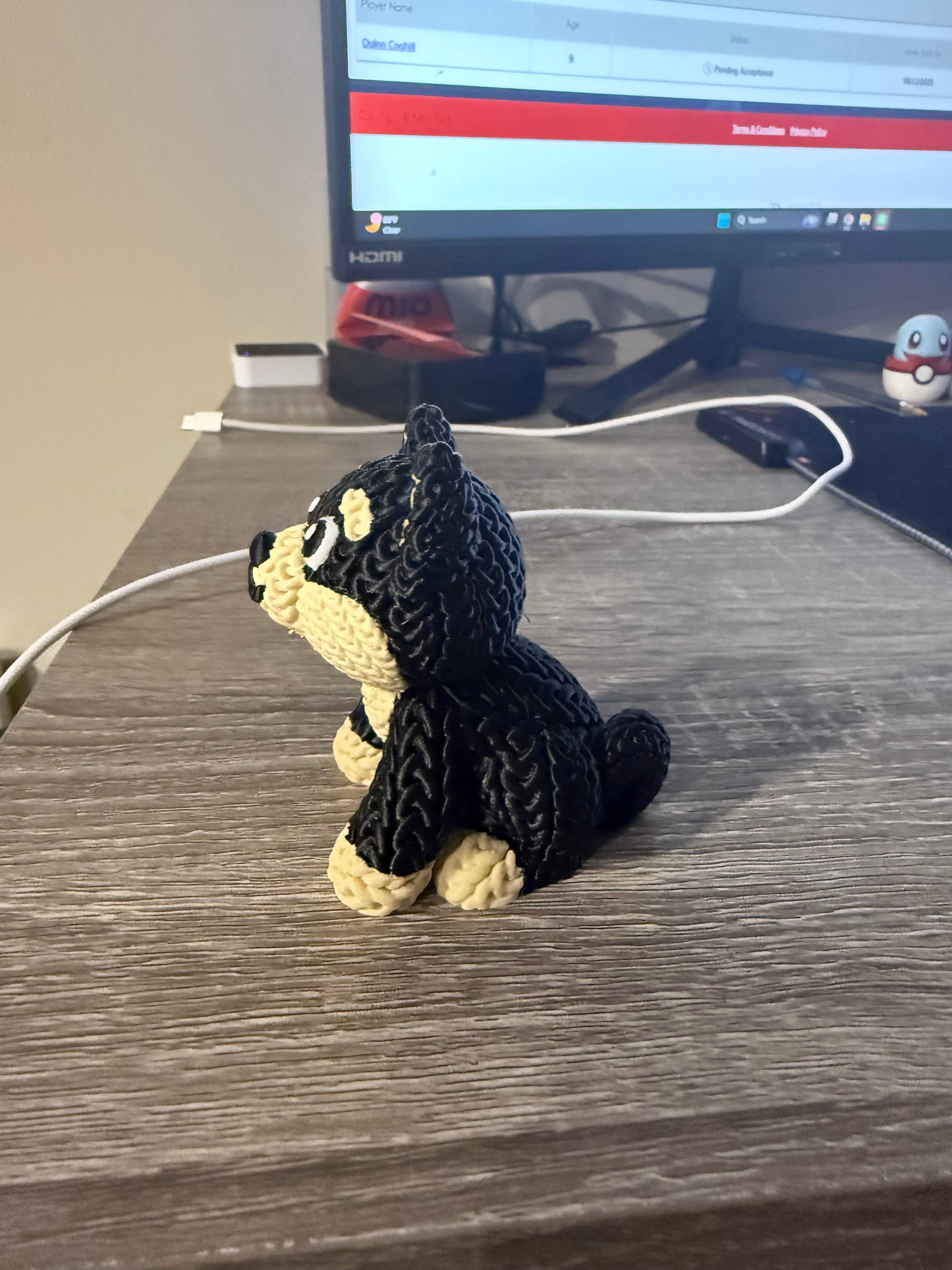 Upstate Design Decor - Vente Figurine décorative - Figurine tricotée imprimée en 3D Shiba Inu - Plusieurs couleurs9