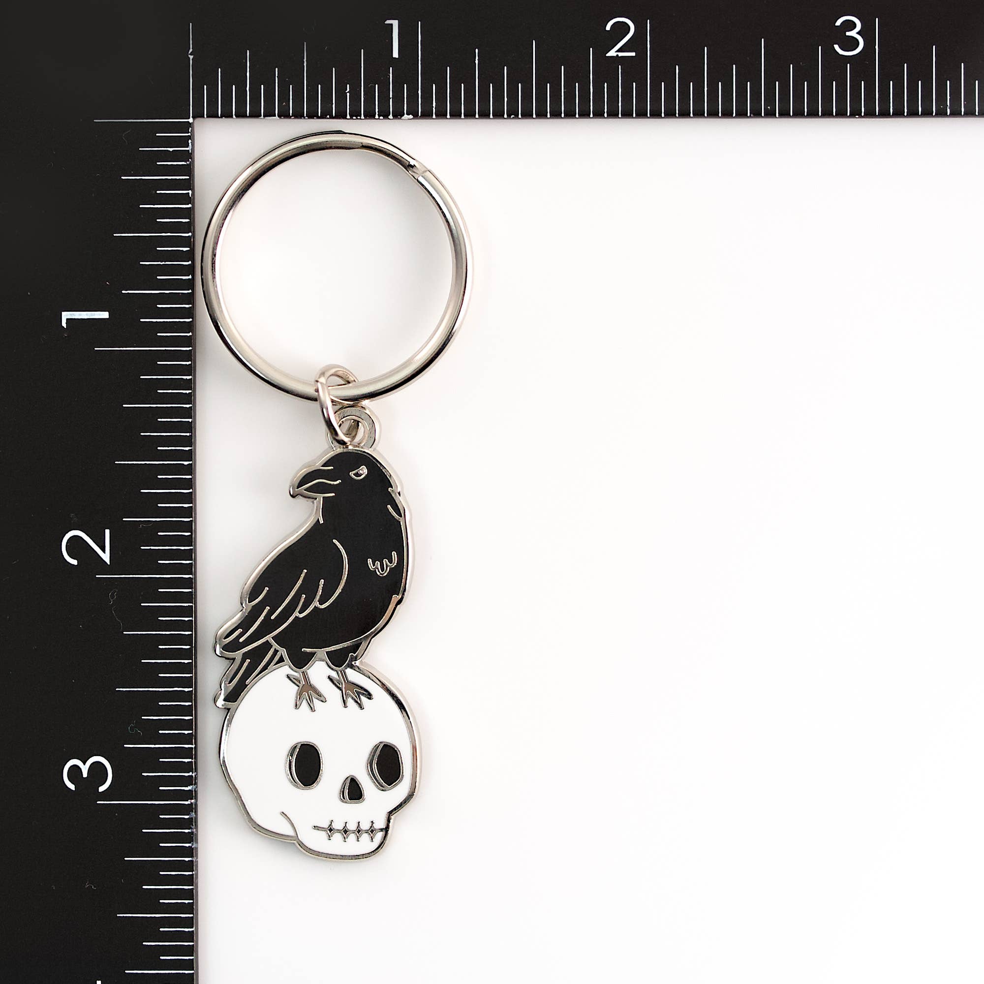 LuxCups Creative - Wholesale Keychain - Unisex - The Raven Keychain3