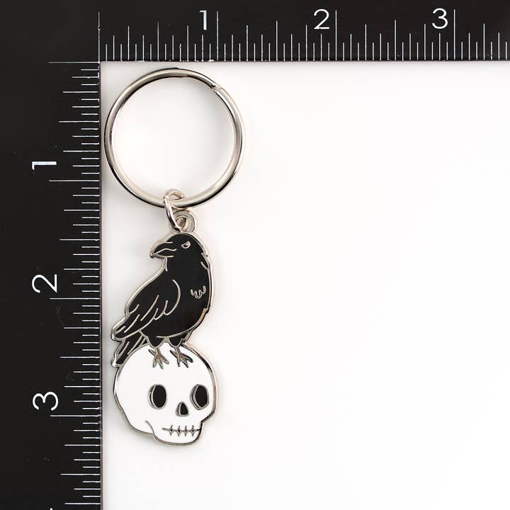 LuxCups Creative - Wholesale Keychain - Unisex - The Raven Keychain3