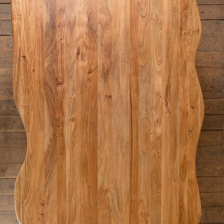 Ian Snow Ltd – wholesale Side table – Tove Acacia Wood Natural Finish Dining Table6