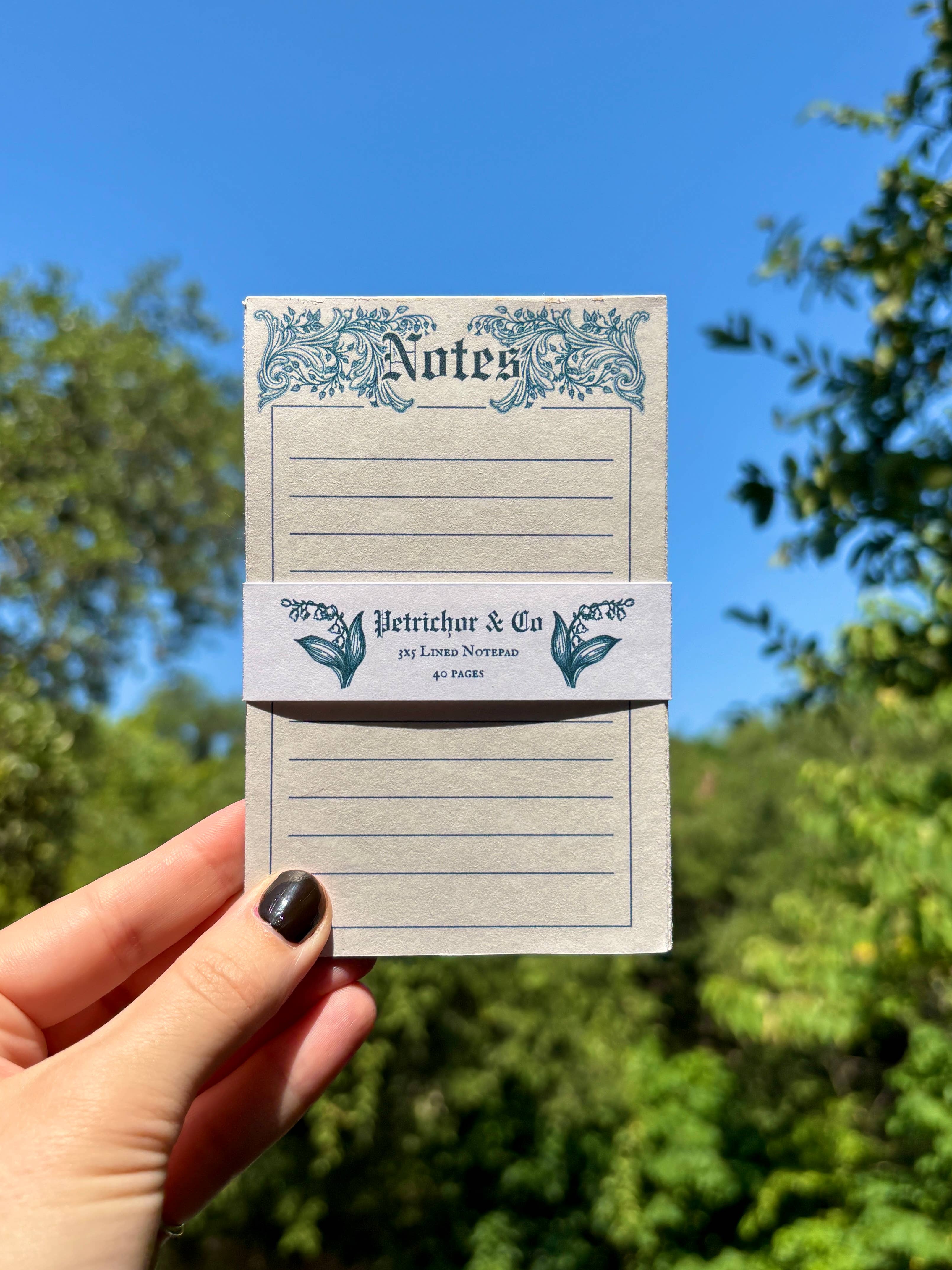 Petrichor & Co. - Wholesale Notepad - Hand Bound Note Pads - 40 Pages6