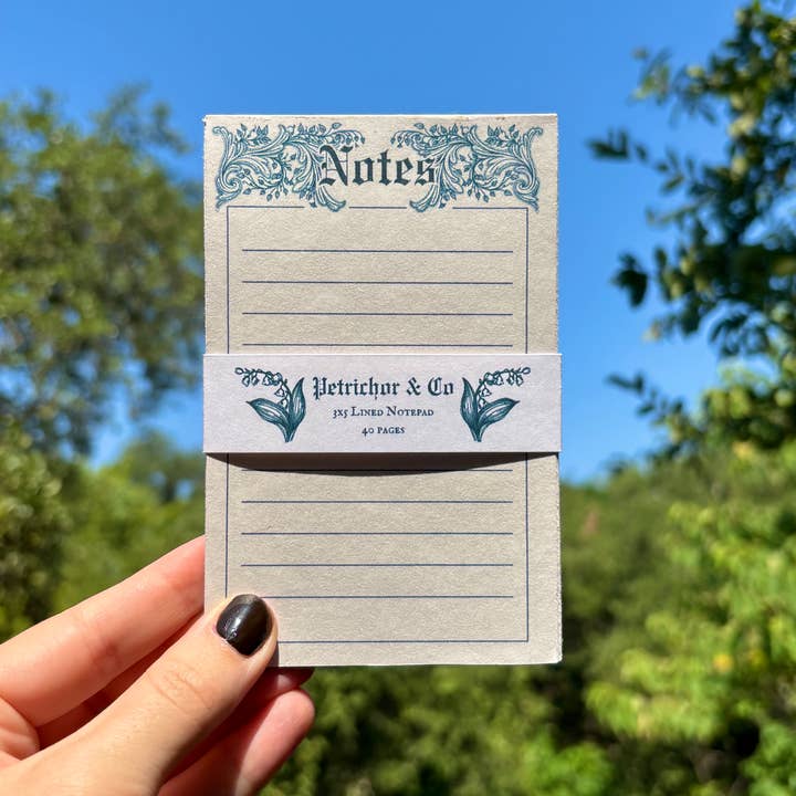 Petrichor & Co. - Wholesale Notepad - Hand Bound Note Pads - 40 Pages6