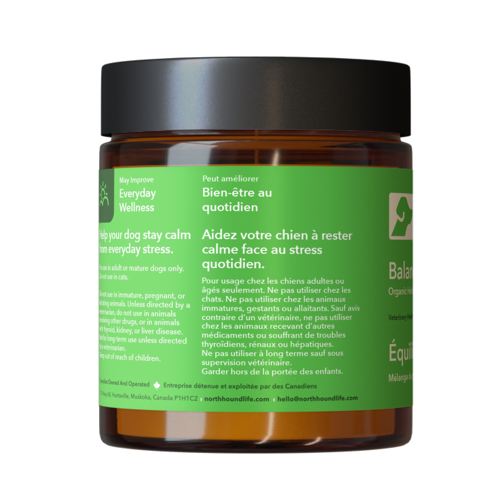 North Hound Life – wholesale Pet supplement – Dog – Balance & Calm | Natural Herbal Blend1