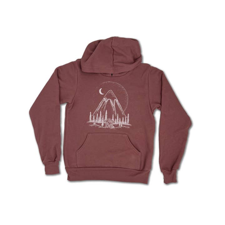 Dreamhut Youth Heavy Hoodie - Mauve for wholesale by Ohana