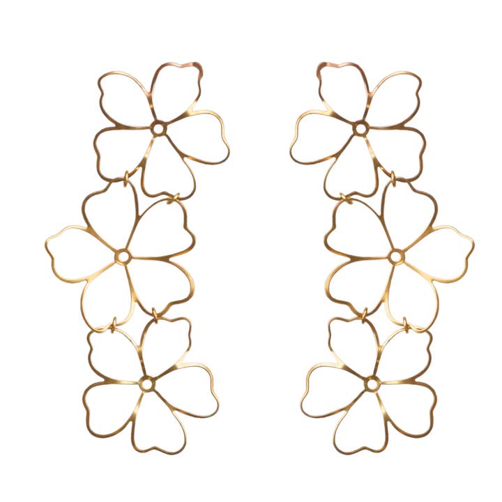 Antheia Blomma Örhängen för wholesale av We Dream in Colour