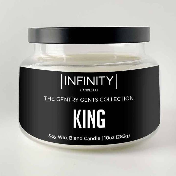 King Candle - The Gentry Gents Collection for wholesale by Infinity Candle Co