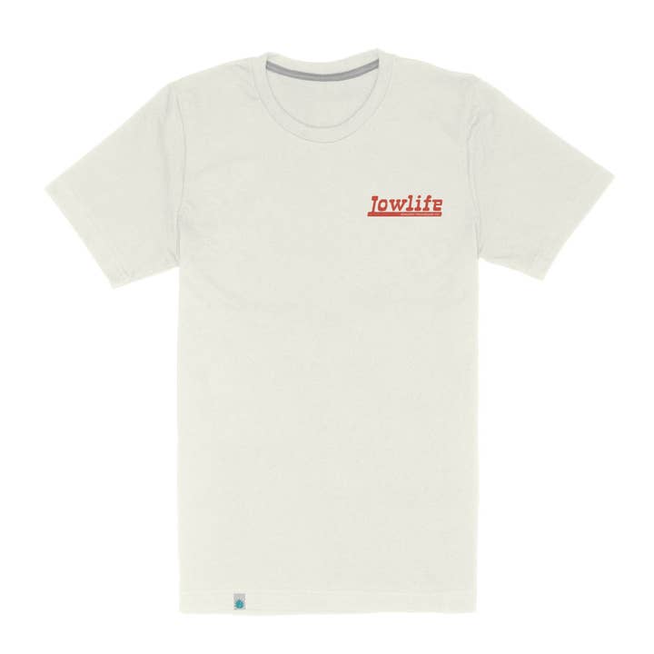 Blanc Vintage T-shirt Lowlife en vente sur Faire2