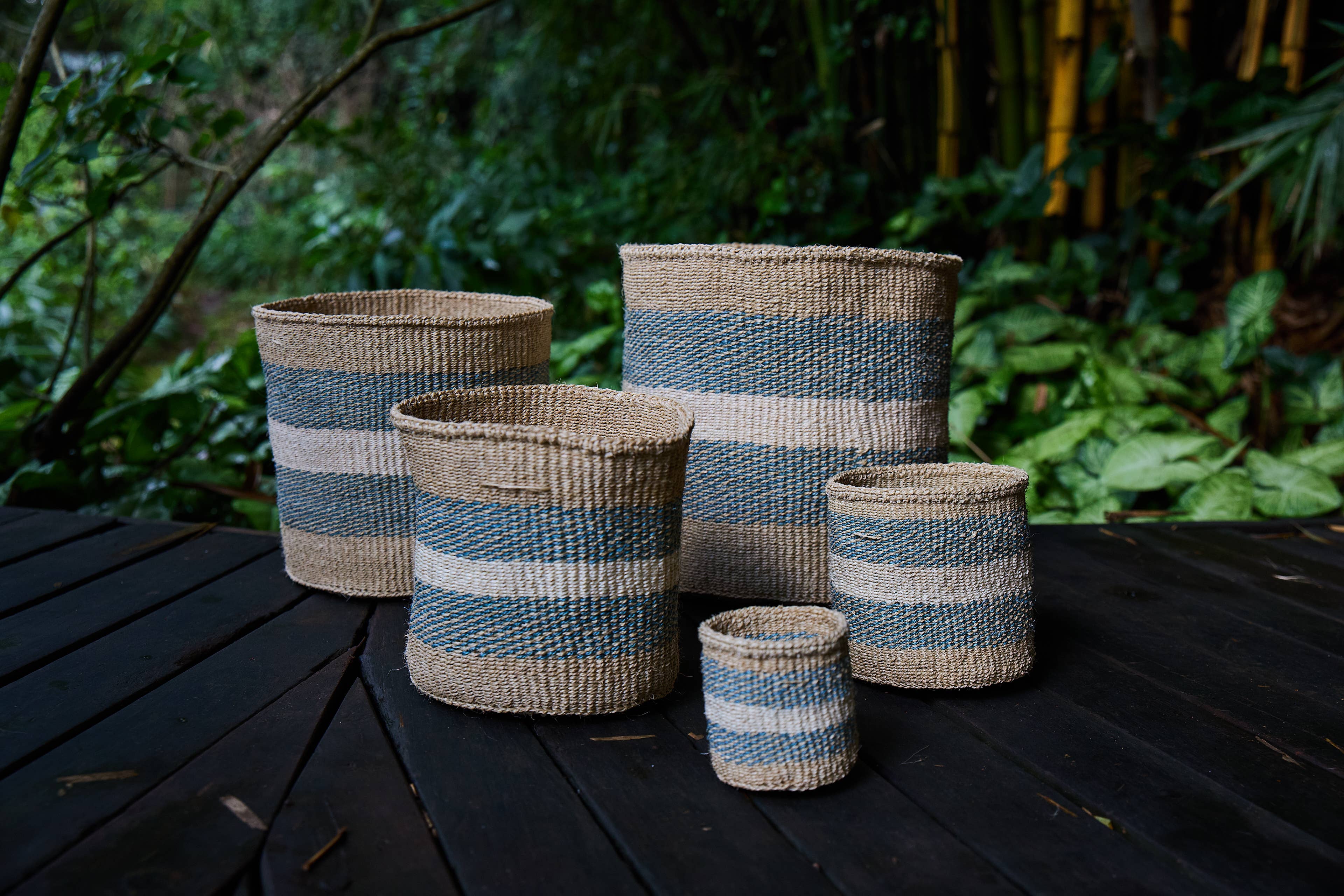 Crafts by Solid - Wholesale Basket - Hadithi Zebra Basket - Practical Weave2