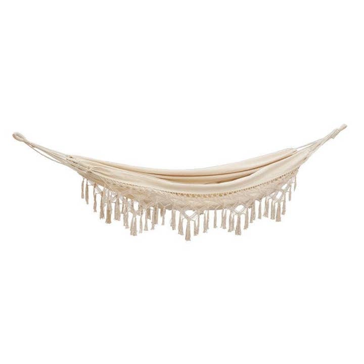 Aubry Gaspard - Wholesale Hammock - Ecru cotton hammock
