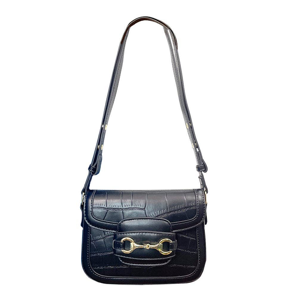 AWST Intl - Venta al por mayor Bolso con correa - Mujer - Bolso de hombro AWST Intl con adorno de bocado de equitación1