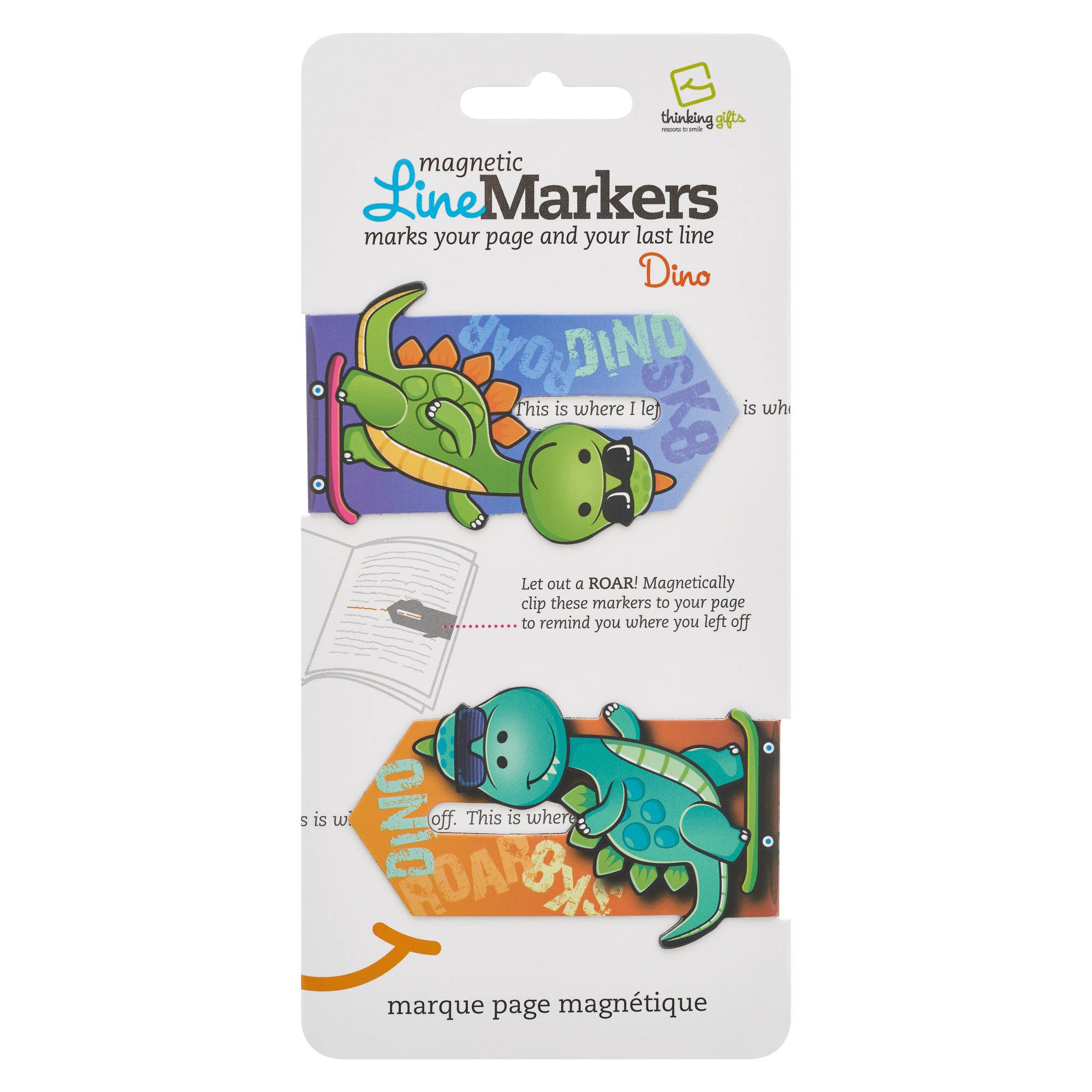 Thinking Gifts Company Ltd – Marcador por atacado – Conjunto de 2 Livros Magnéticos/Marcador de Página13