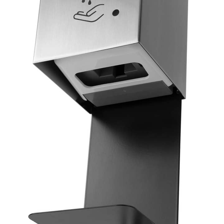 Nova of California - Wholesale Hand sanitiser - Wall Sanitizer 19" Brushed Brass Luxe Touchless12