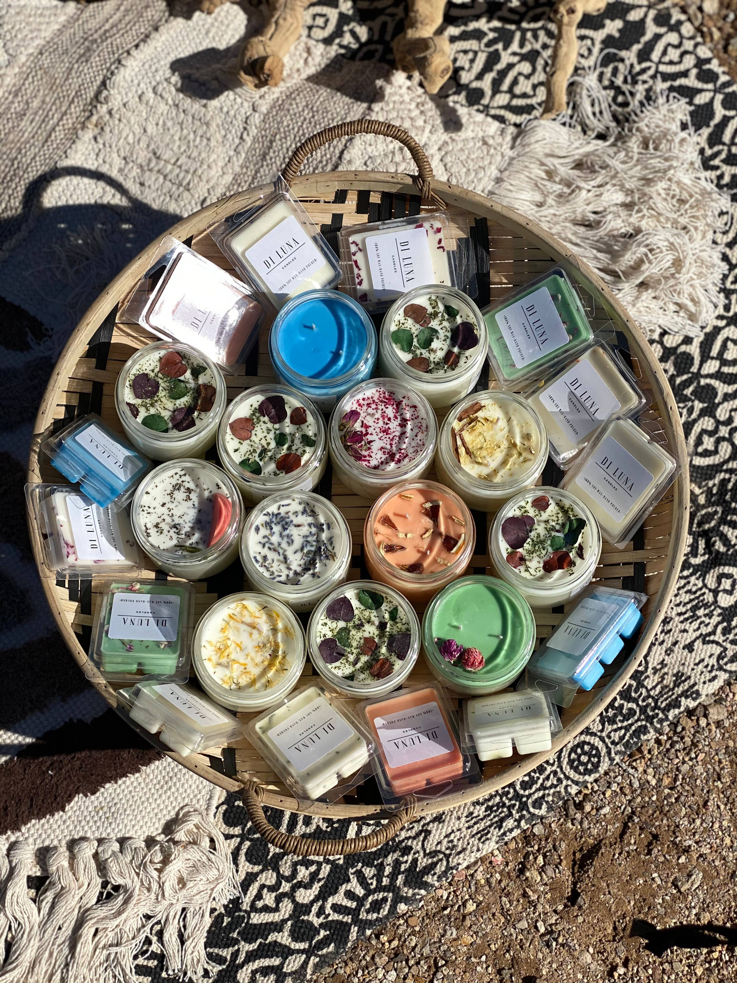 Di Luna Candles - Wholesale Jar/Filled Candle - 9oz Candle1