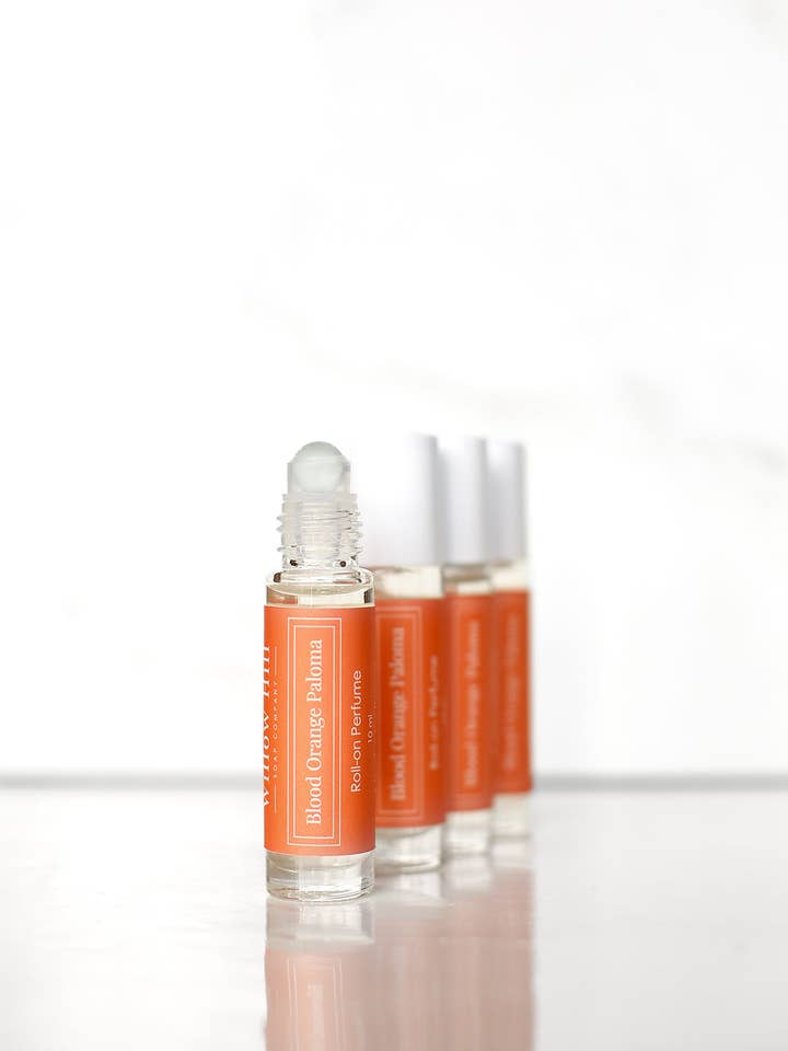 Blood Orange Paloma Roll-on parfym för wholesale av Willow Hill Soap Company