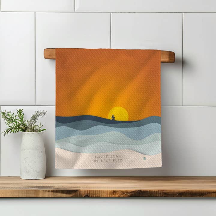 Twisted Wares - Wholesale Tea Towel - Funny Kitchen Towel - Bold Language1