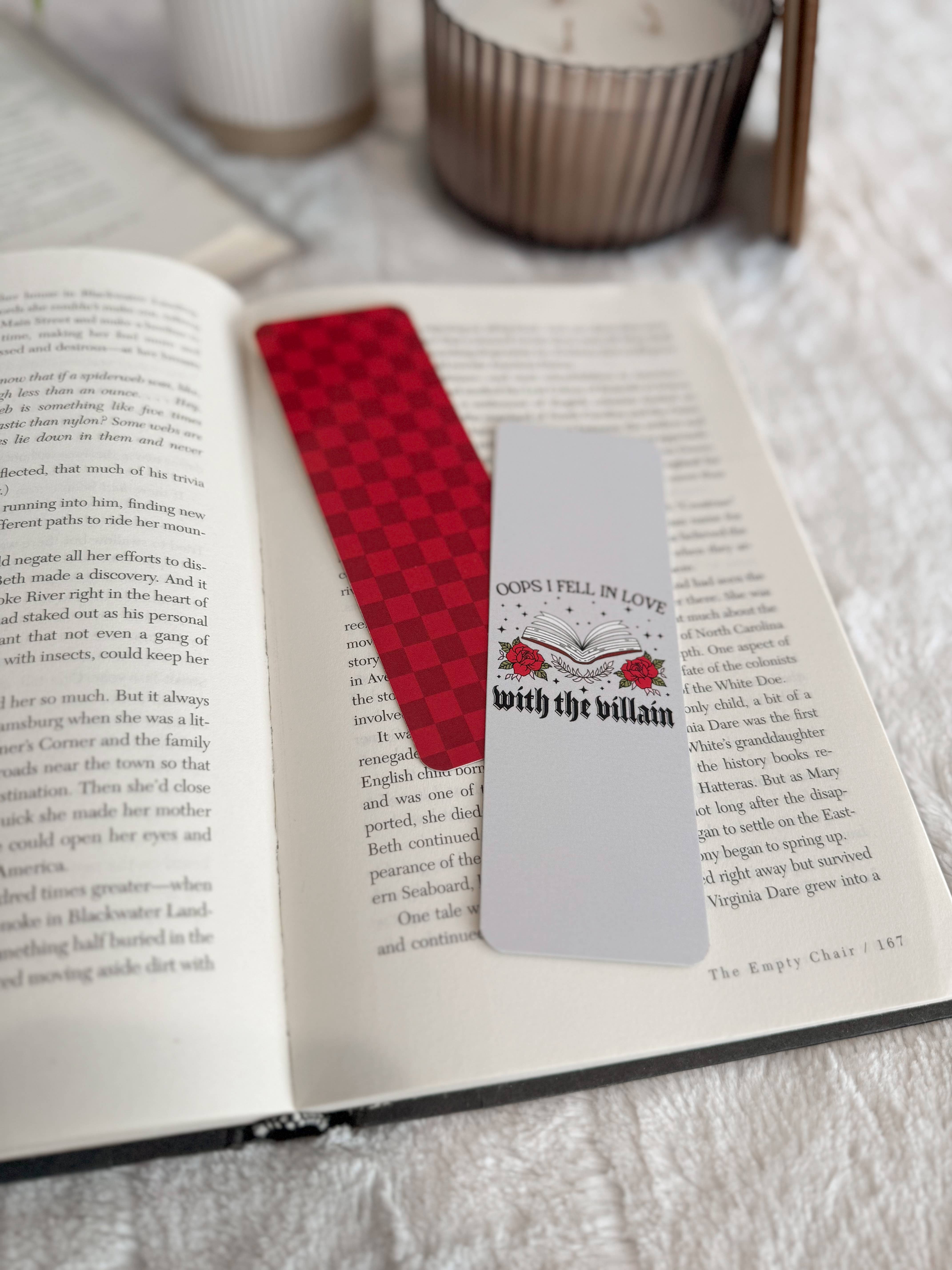 Little Turkey Shoppe - Vente Marque-page - Ensemble de marque-pages Villain Lover, à carreaux5