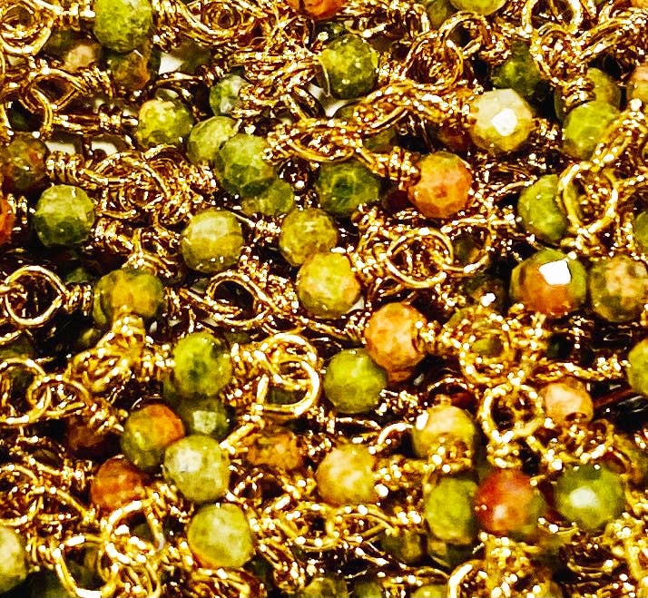 Sophie Deschamps Bijoux – wholesale Pärlarmband – ARMBAND / HALSBAND KEDJA ROSENKRANS PUSHKAR, (B/CCHIND6)5