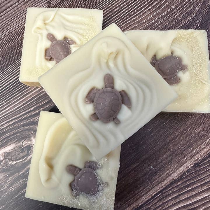 Potager Soap Company - Wholesale Bar Soap - Summer Collection - Sea Turtle French Lavender Bar Soap1