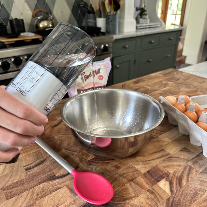 Fox Run Brands - Vendita all'ingrosso Bicchiere/tazza graduata - KitchenArt 2 Cup Tri Adjust A-Cup, misurino, 3,25" x 6"2