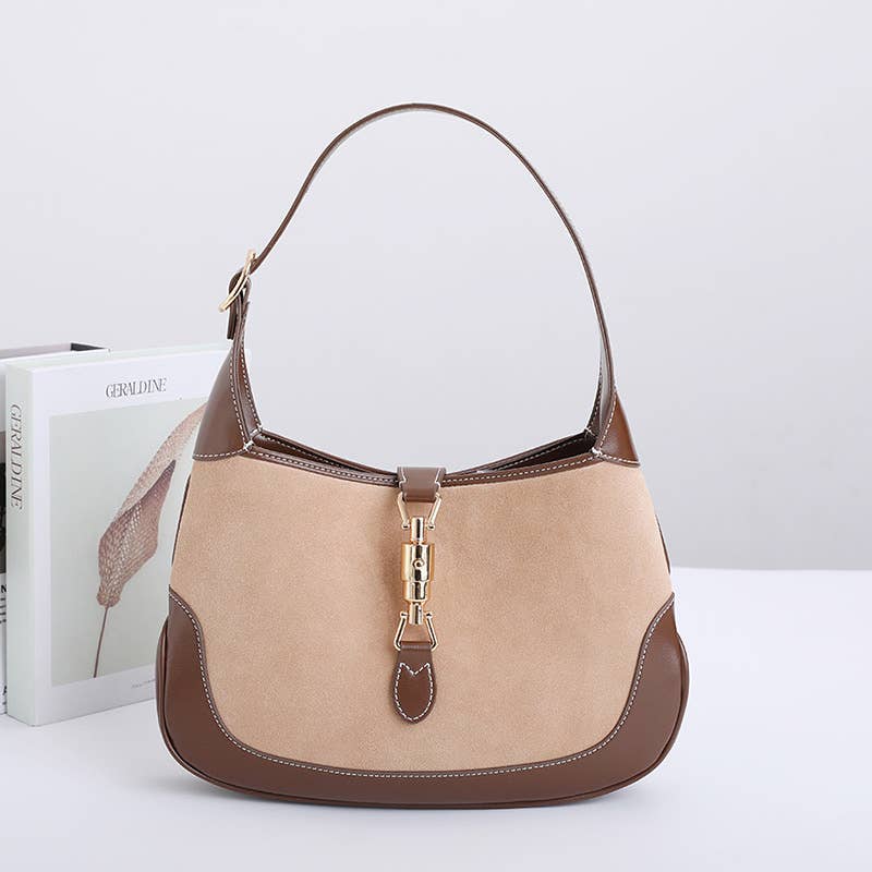 Sook Stainable - Wholesale Top Handle Bag - Women's - Genuine Leather Saddle Hand Shoulder Bag11