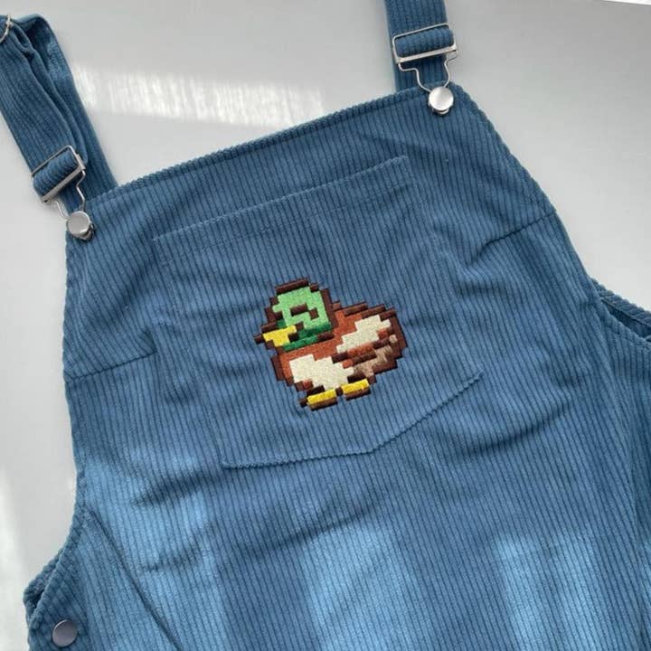 Petimint – Engroshandel Overalls - Dame – Stardew Duck Overalls Kjole