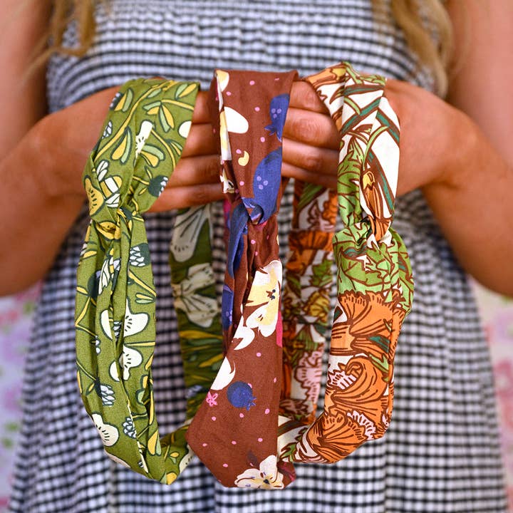 Handker Bandanas - Wholesale Fashion Headband - Women's - Meg Cotton Headband