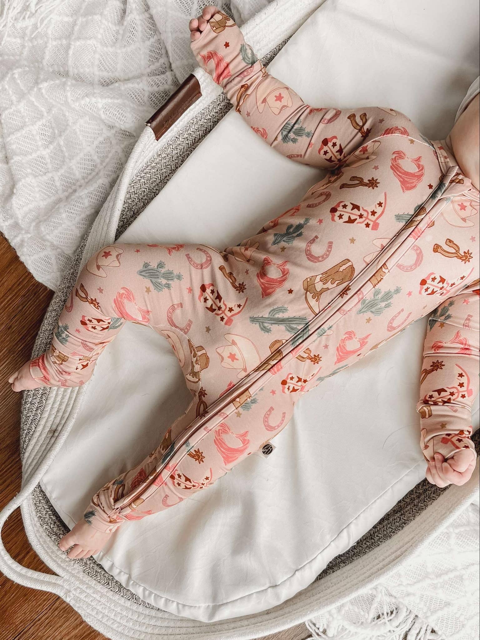 Belle & bros - Wholesale Jumpsuit - Baby - COWGIRL | ZIP ROMPER1