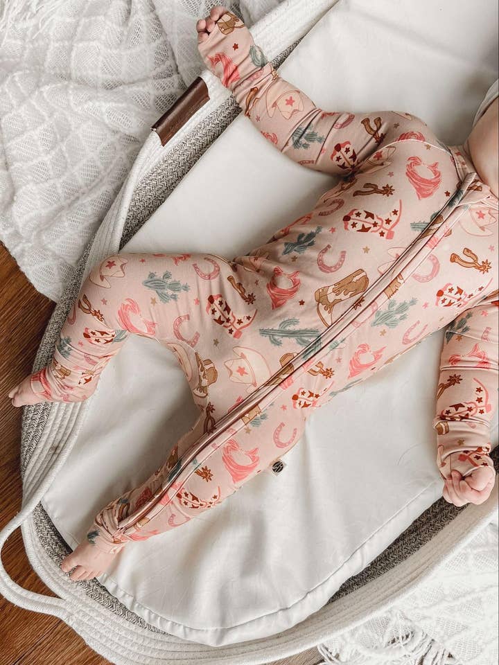 Belle & bros - Wholesale Jumpsuit - Baby - COWGIRL | ZIP ROMPER1