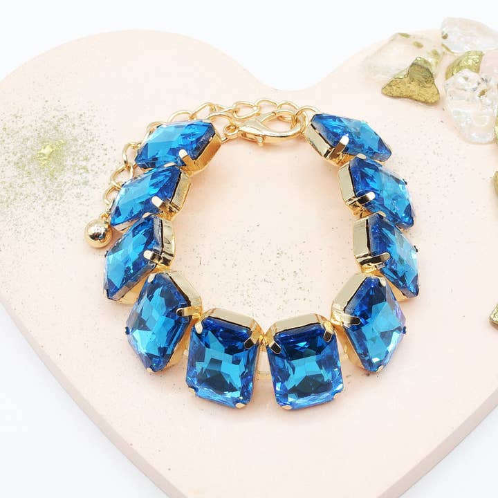 Daemon srls - Wholesale Charm/Dangle Bracelet - MARGOT- BRACCIALE con pietre sfaccettate - LUCE COLLECTION15