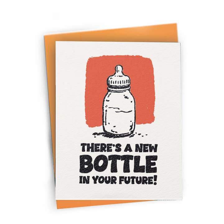 Bouteille dans votre avenir pour la vente par Petty Paper Studio