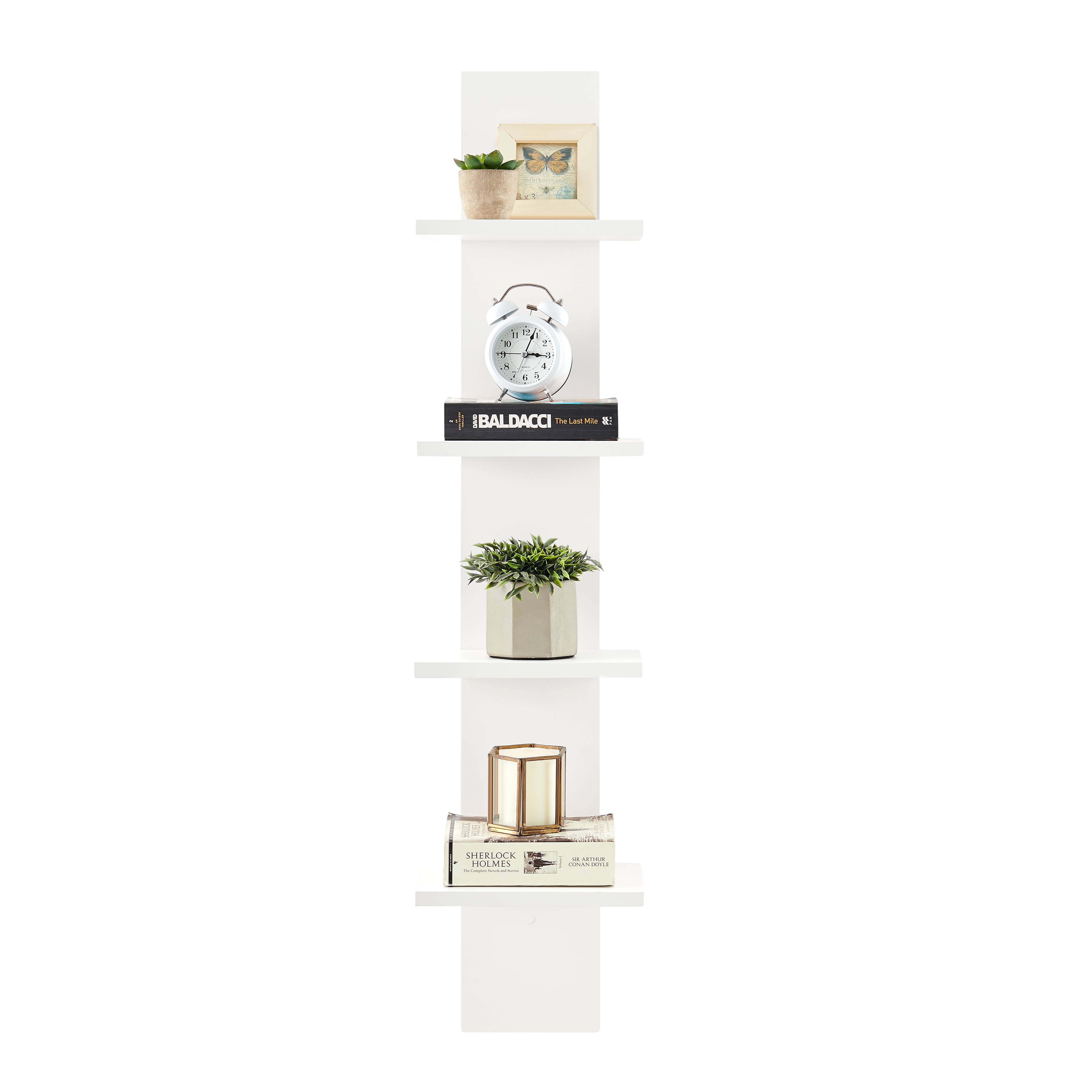 Danya B - Wholesale Wall Mounted Shelf - Arica Utility Column 4-Tier Spine Wall Shelves29