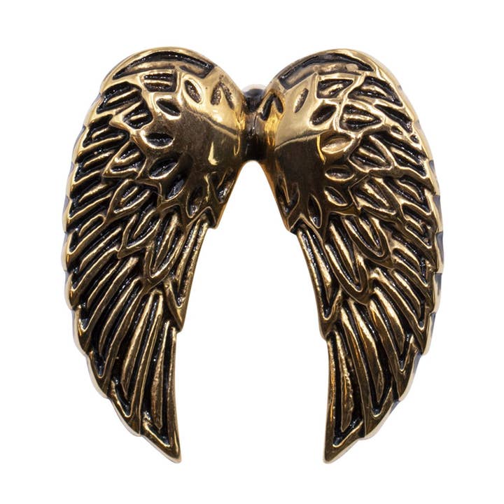 pendentif en acier inoxydable « wing » pour la vente par Bodywings