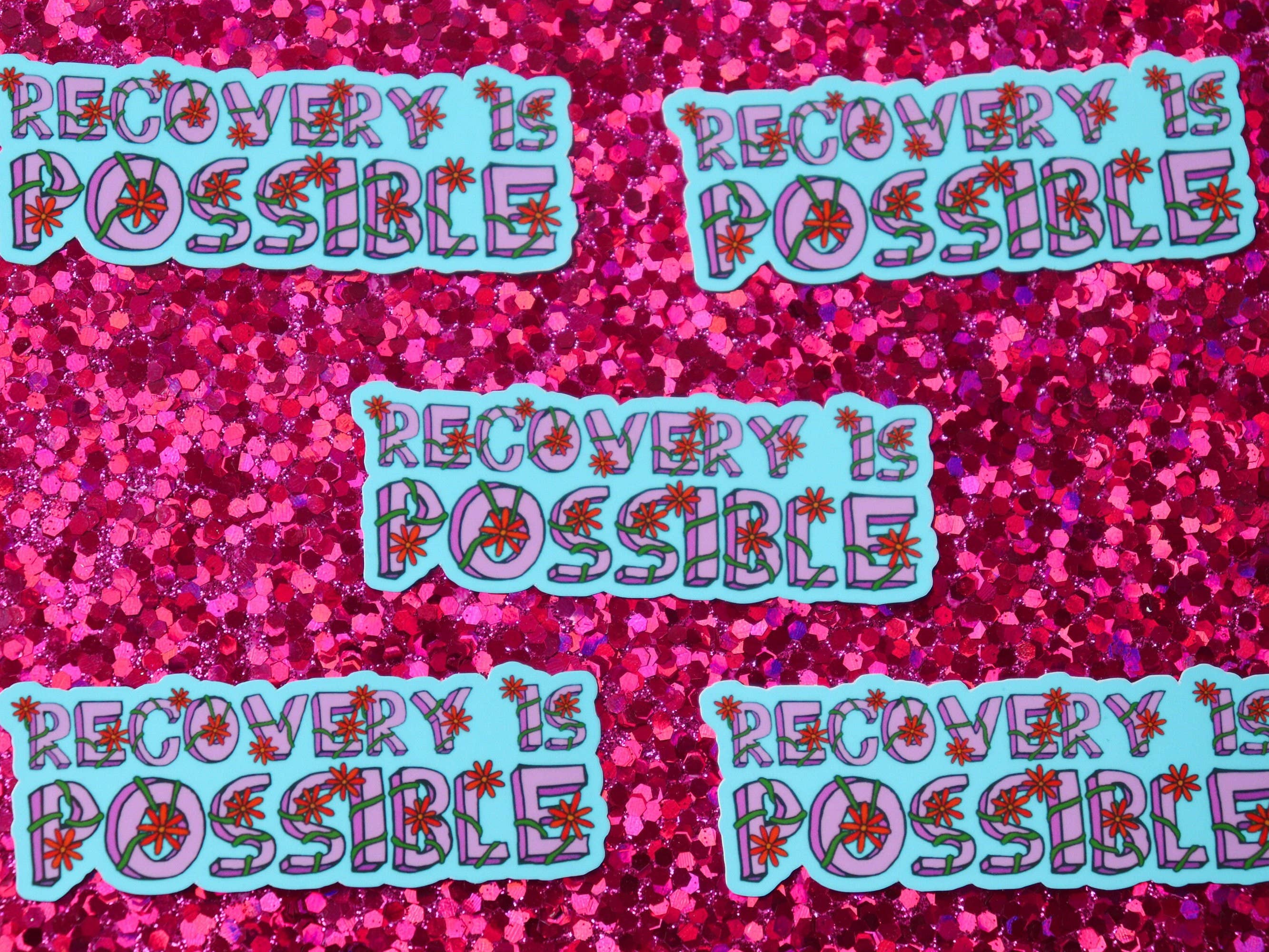 Sticker Hardly Know Her - Wholesale Sticker - Recovery Is Possible Waterproof Vinyl Sticker2