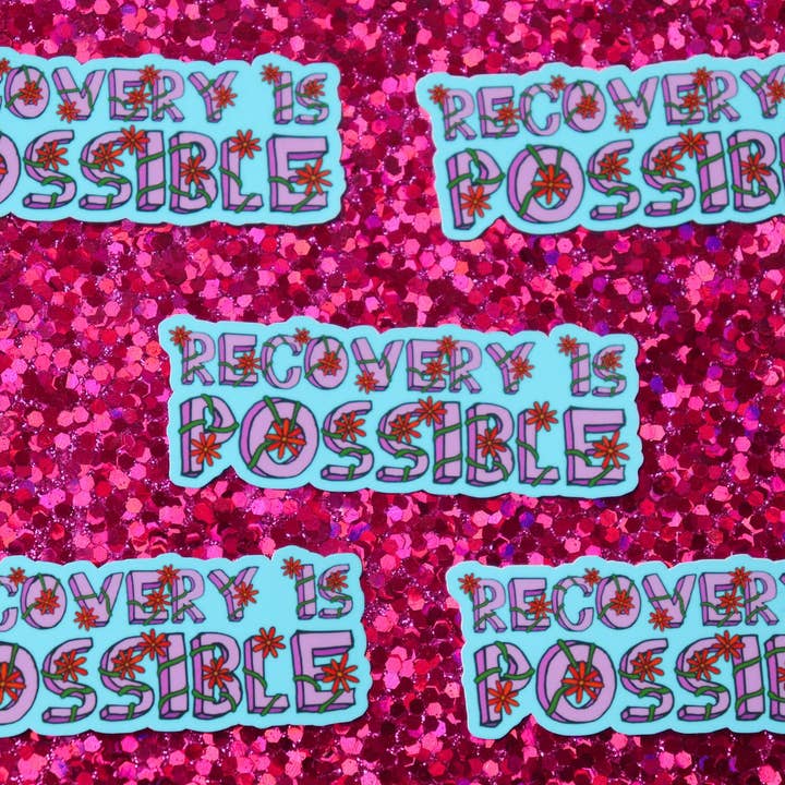 Sticker Hardly Know Her - Wholesale Sticker - Recovery Is Possible Waterproof Vinyl Sticker2