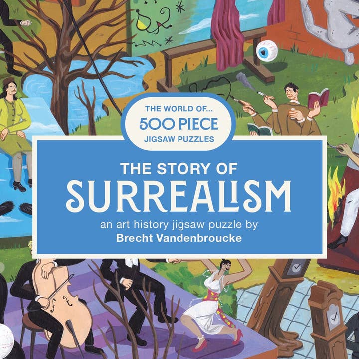 Chronicle Books - Wholesale Puzzle - Adult - The Story of Surrealism 500 Piece Puzzle0