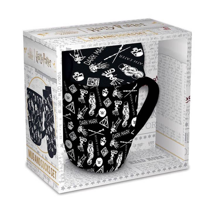 Harry Potter (Dark Arts) Set mit Tasse und Socken für Damen für den Großhandel von Pyramid International