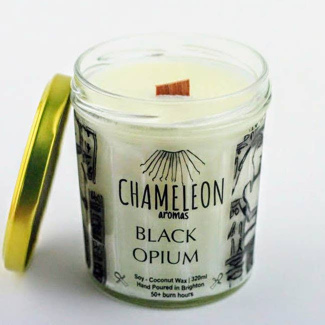CHAMELEON AROMAS - Wholesale Jar/Filled Candle - Black Opium Candle2