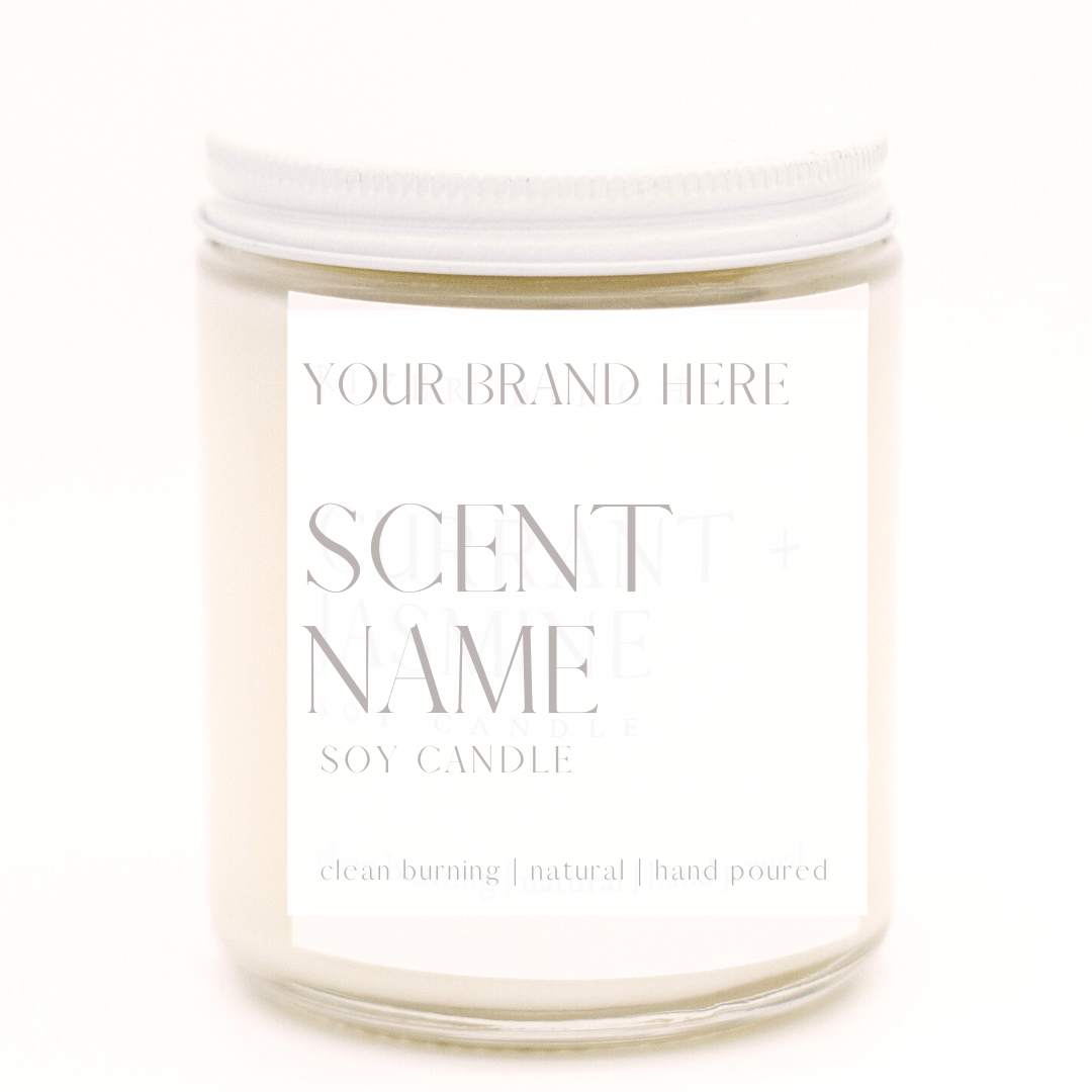 River Birch Candles - Wholesale Jar/Filled Candle - 8.5oz Unlabeled Jar Soy Candle for Private 2