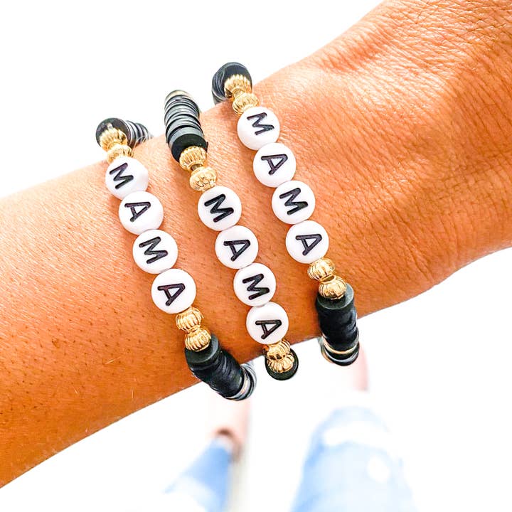 Savvy Bling - Wholesale Beaded Bracelet - Mama Heishi Bracelets