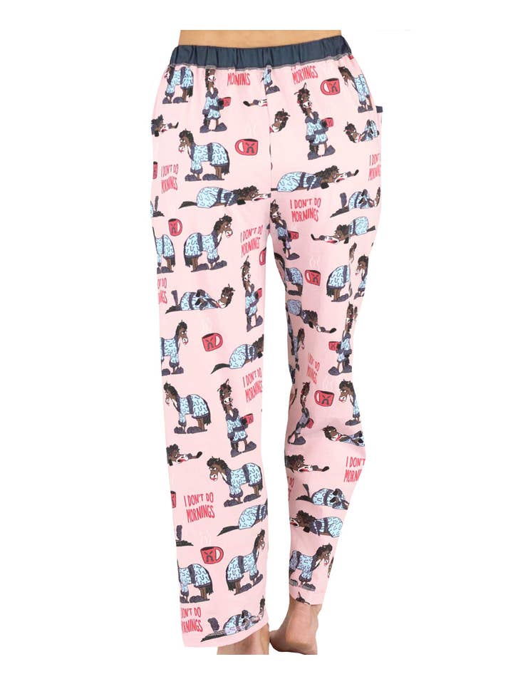 Lazy One - Wholesale Sleepwear Bottom - Women's - DDM Horse Women's Pajama Pant3