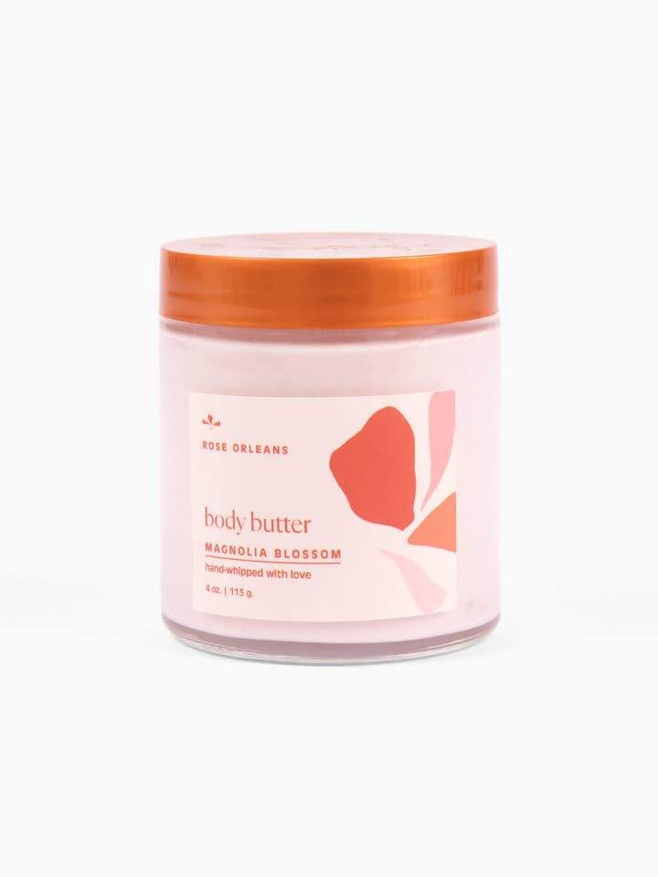 Magnolia Blossom Whipped Body Butter for wholesale by ROSE ORLEANS