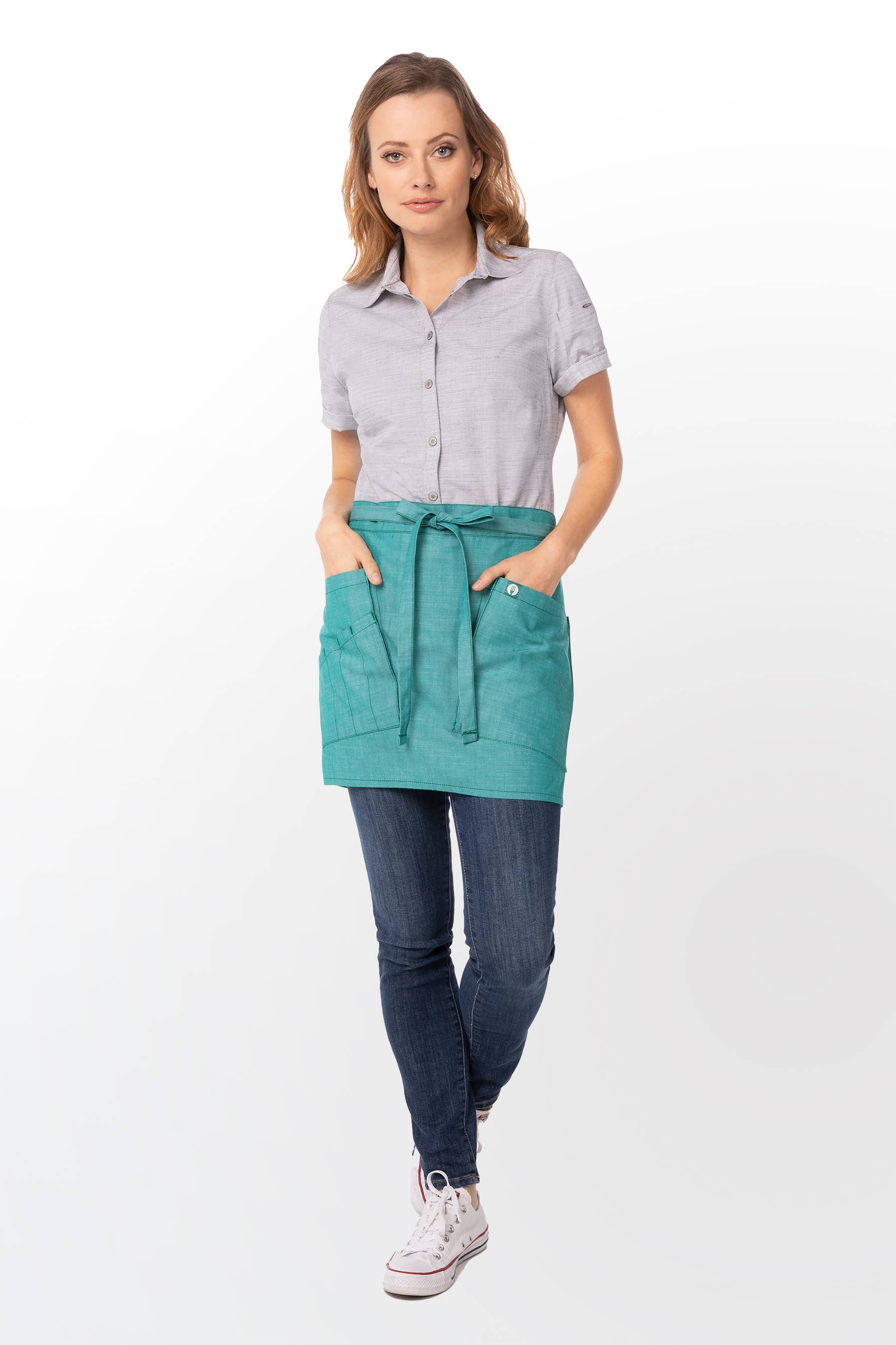 Chef Works - Wholesale Apron - Medford Half Bistro Apron4