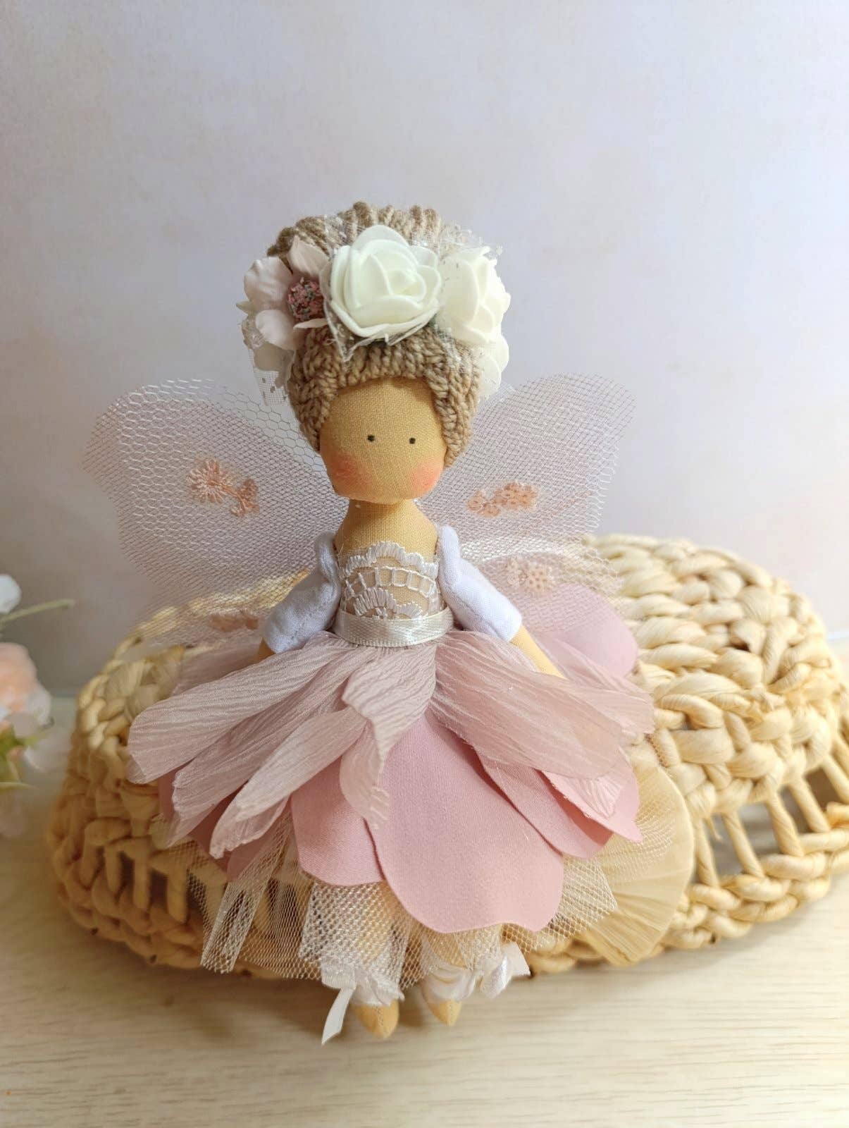 ChernikovaNataliya - Wholesale Pop - Kinderen - Handgemaakte Feeënballerina Pop – 20 cm (7,9 in)1