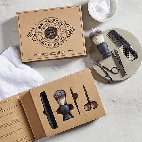 Santa Barbara Design Studio by Creative Brands - Wholesale Shaving Set/Kit - Men's - Grooming Book Box