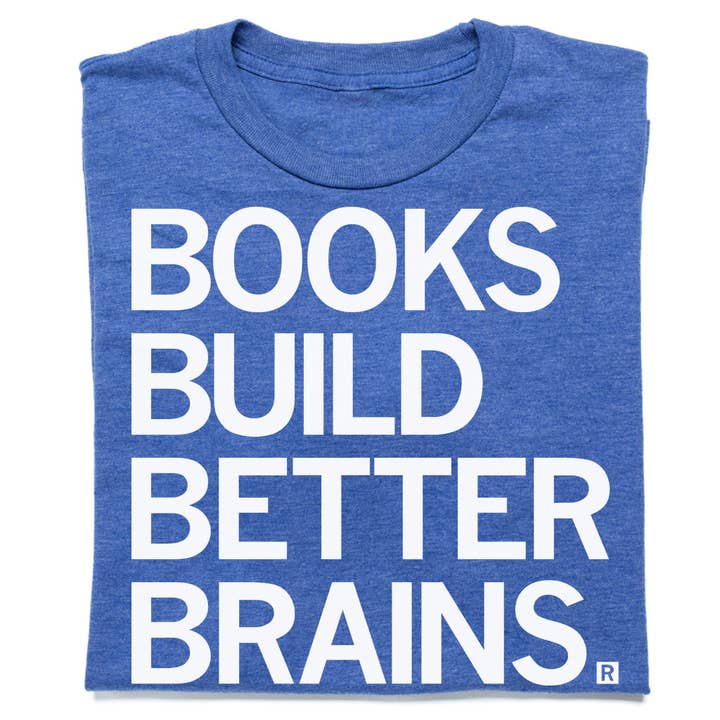 Books Build Better Brains for wholesale by RAYGUN